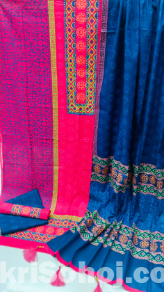 VIP Block Print Three-Piece Set